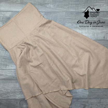 Afibi Assymetrical High Waist Midi Skirt Size L