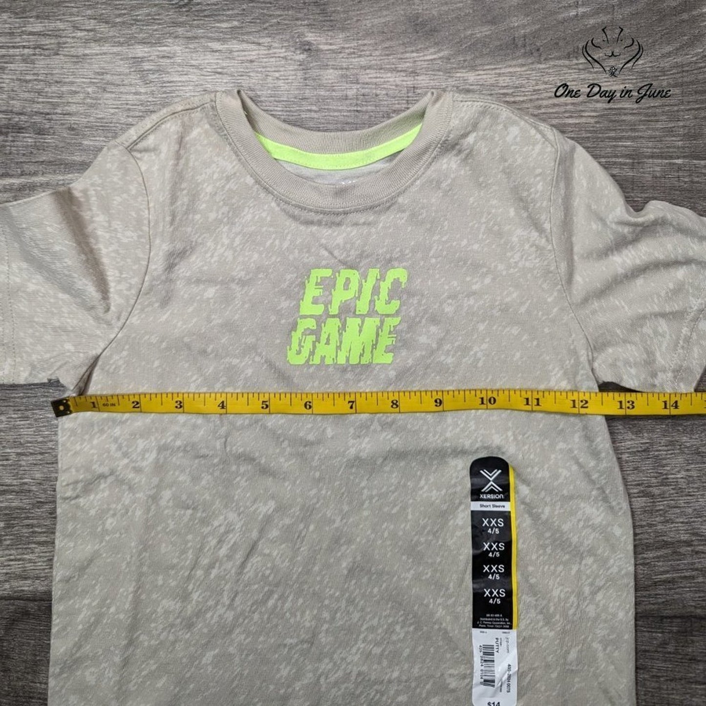 Xersion Epic Games Short Sleeve Tee Size XXS 4/5