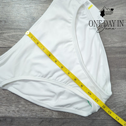 Carmen Marc Valvo Smooth Shaping Bikini Bottom Size M