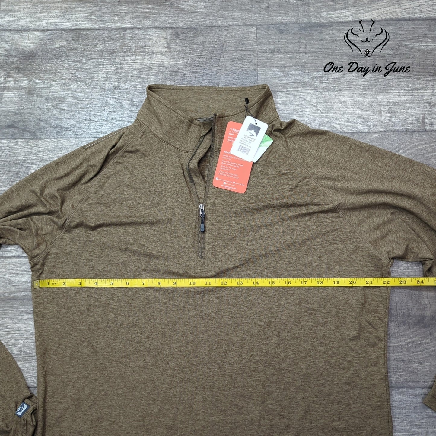 Storm Creek Half Zip Pull Over Sweatshirt Size L