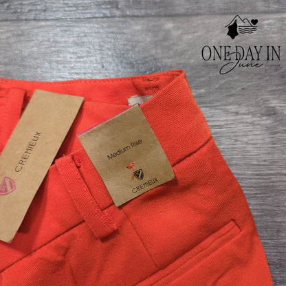 Cremieux Mid Rise Slim Ankle Pants Size 2