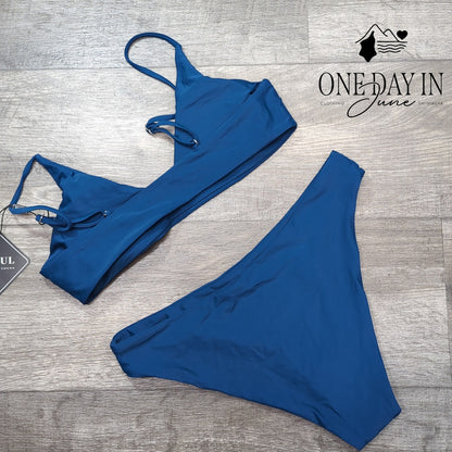 Zaful Moderate Coverage Bikini Swimsuit Size M