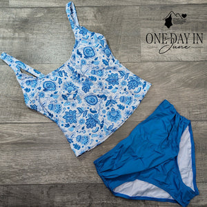 B2Prity Floral Bikini Swimsuit Size S