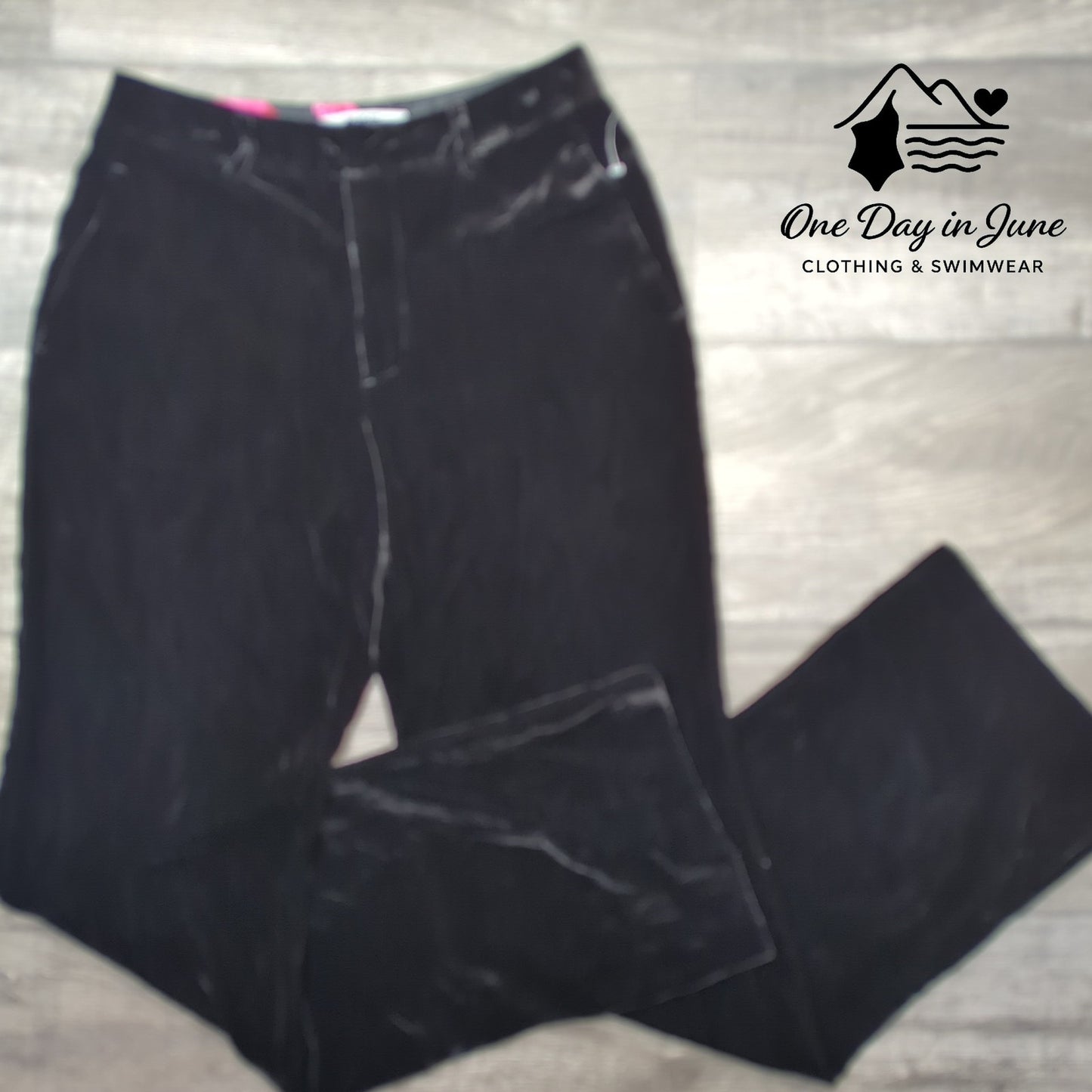 Acorn Silk Blend Velour Pants Size 4