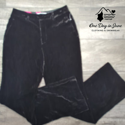 Acorn Silk Blend Velour Pants Size 4