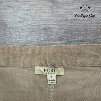 Kori Corduroy Mini Skirt Size S