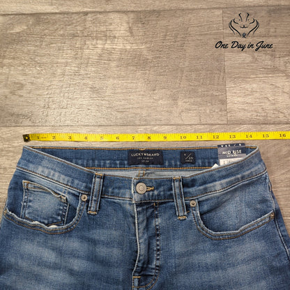 Lucky Brand Mid Rise Skinny Jeans Size 8