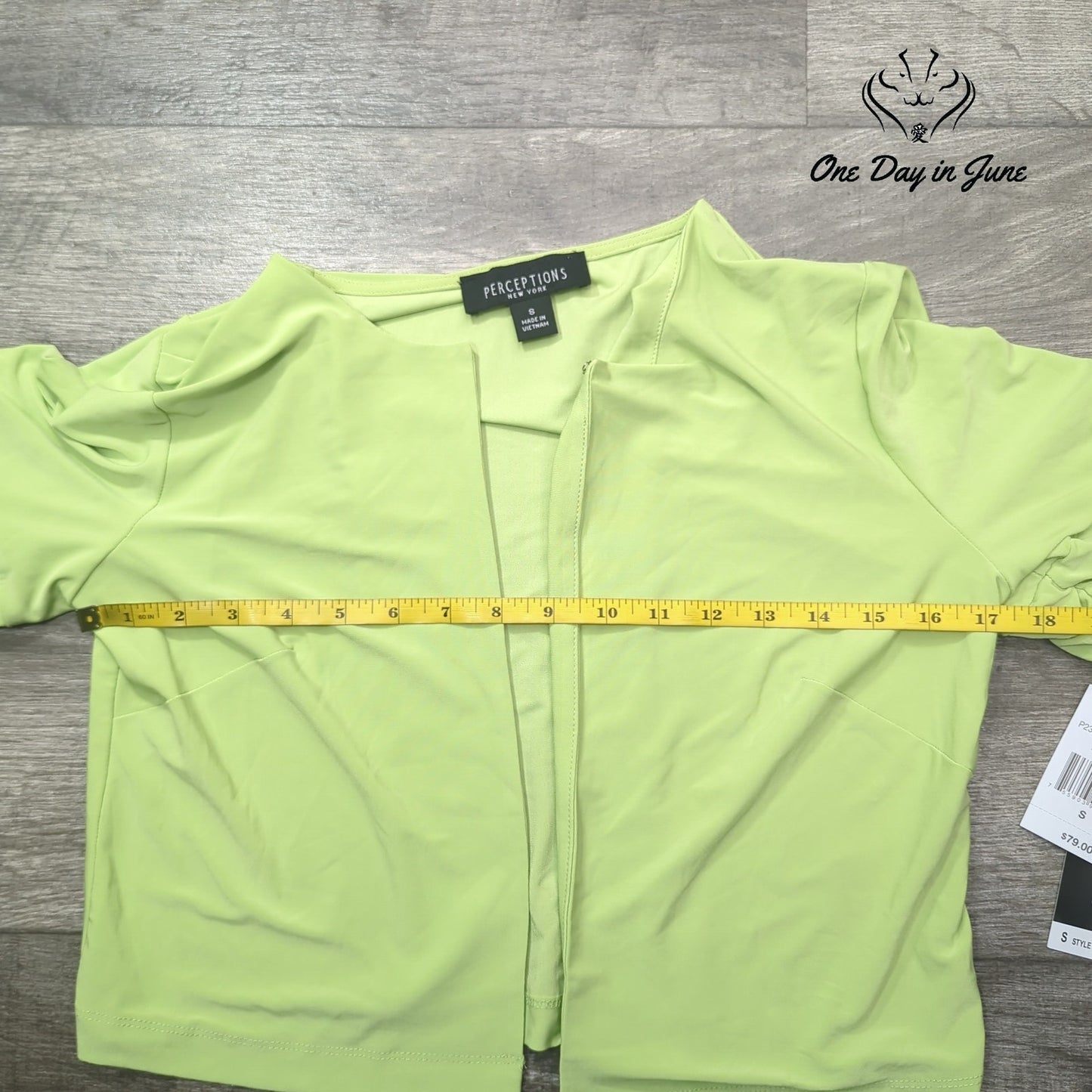 Perceptions Short Sleeve Top Size S