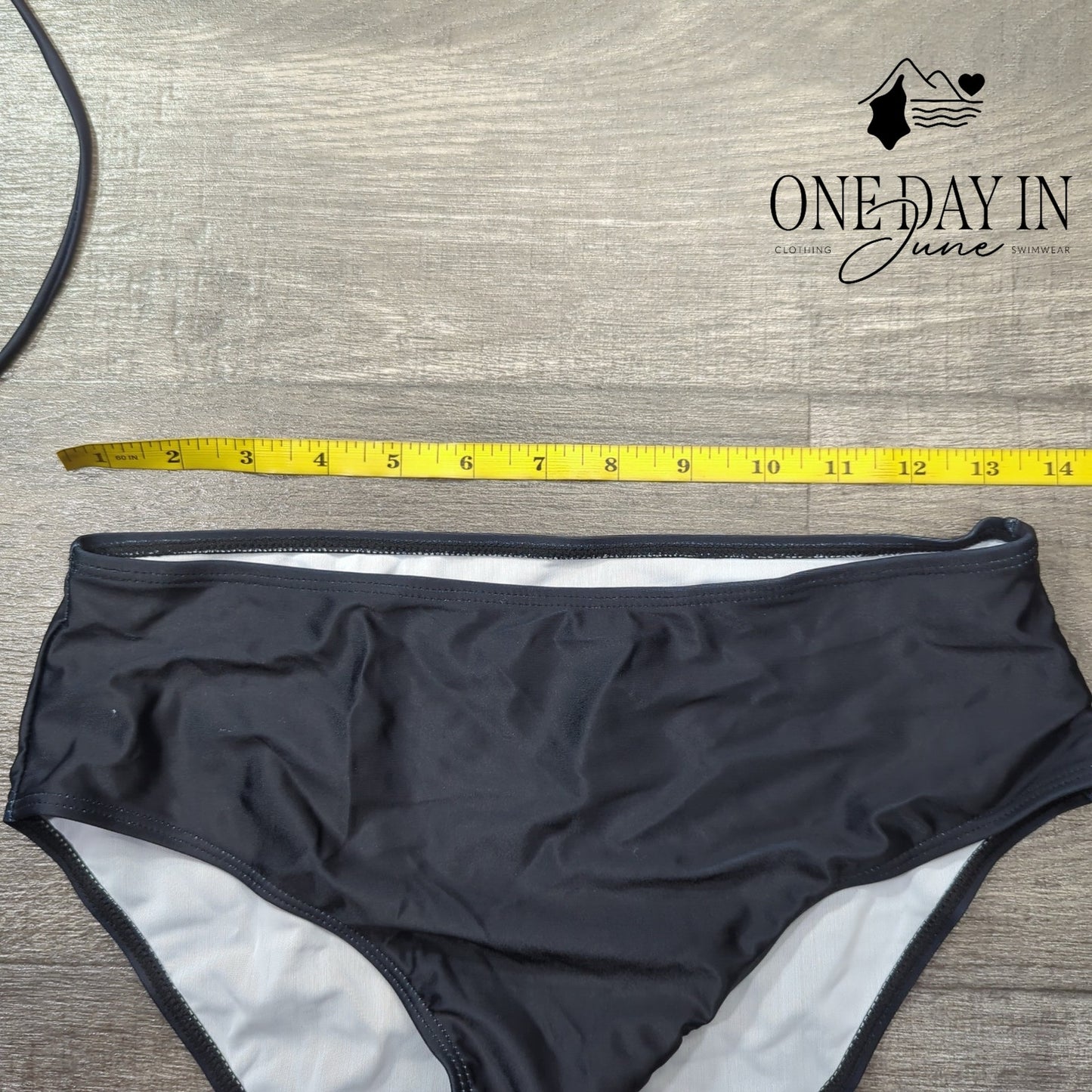 CharmLeaks Drawstring Tankini Swimsuit Size L