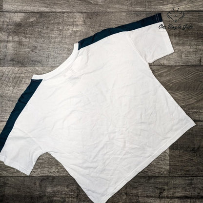 Xersion Round Neck Short Sleeve Graphic T-Shirt Top Size XL (18.5)