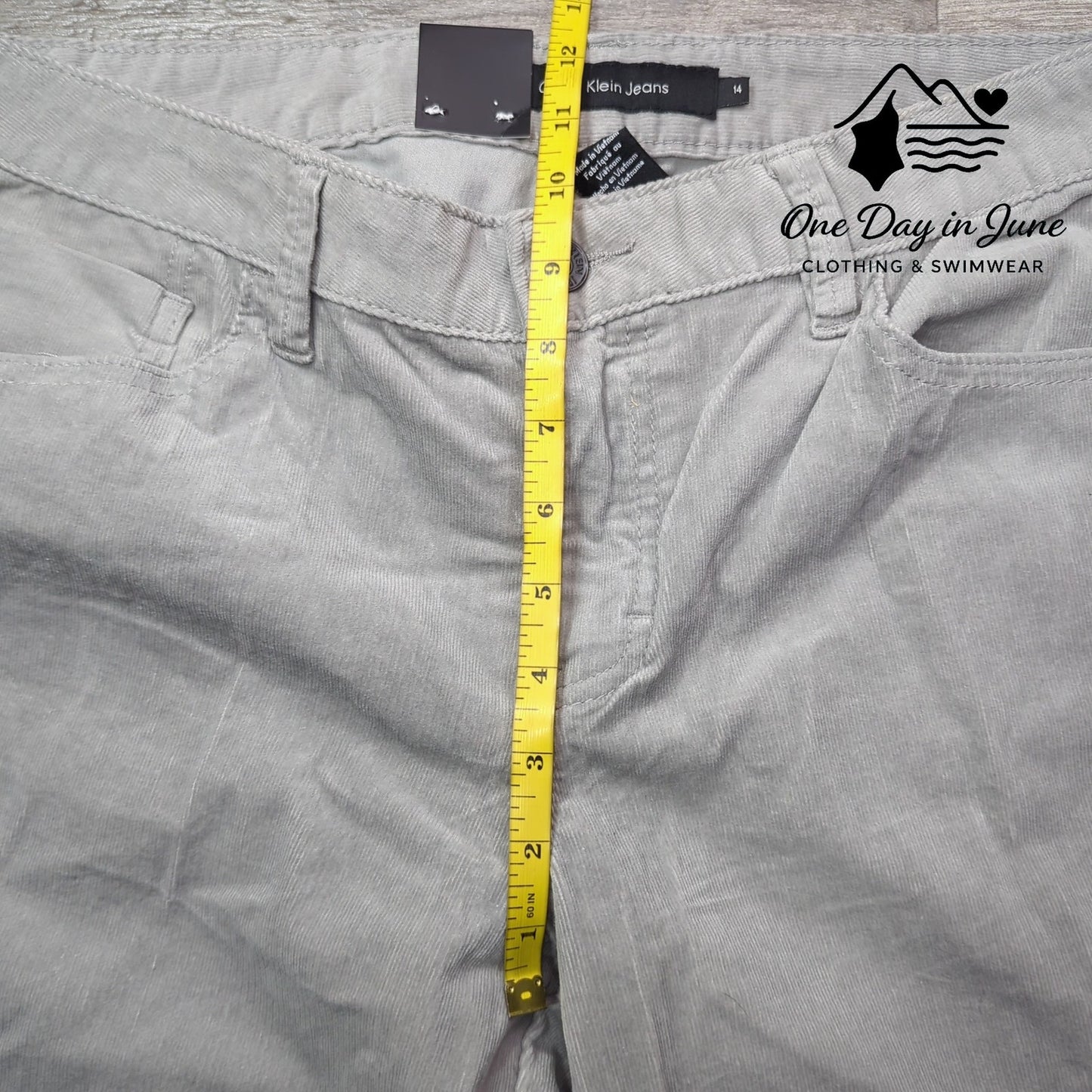 Calvin Klein Boot Cut Corduroy Pants Size 14