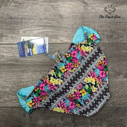 Heat Tribal Ruched Side Bikini Bottom Size S