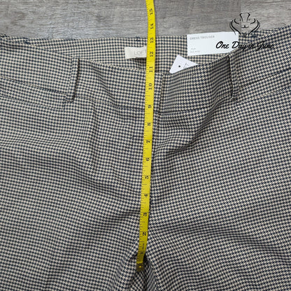 Loft Mid Rise Dress Trouser Pants Size 14
