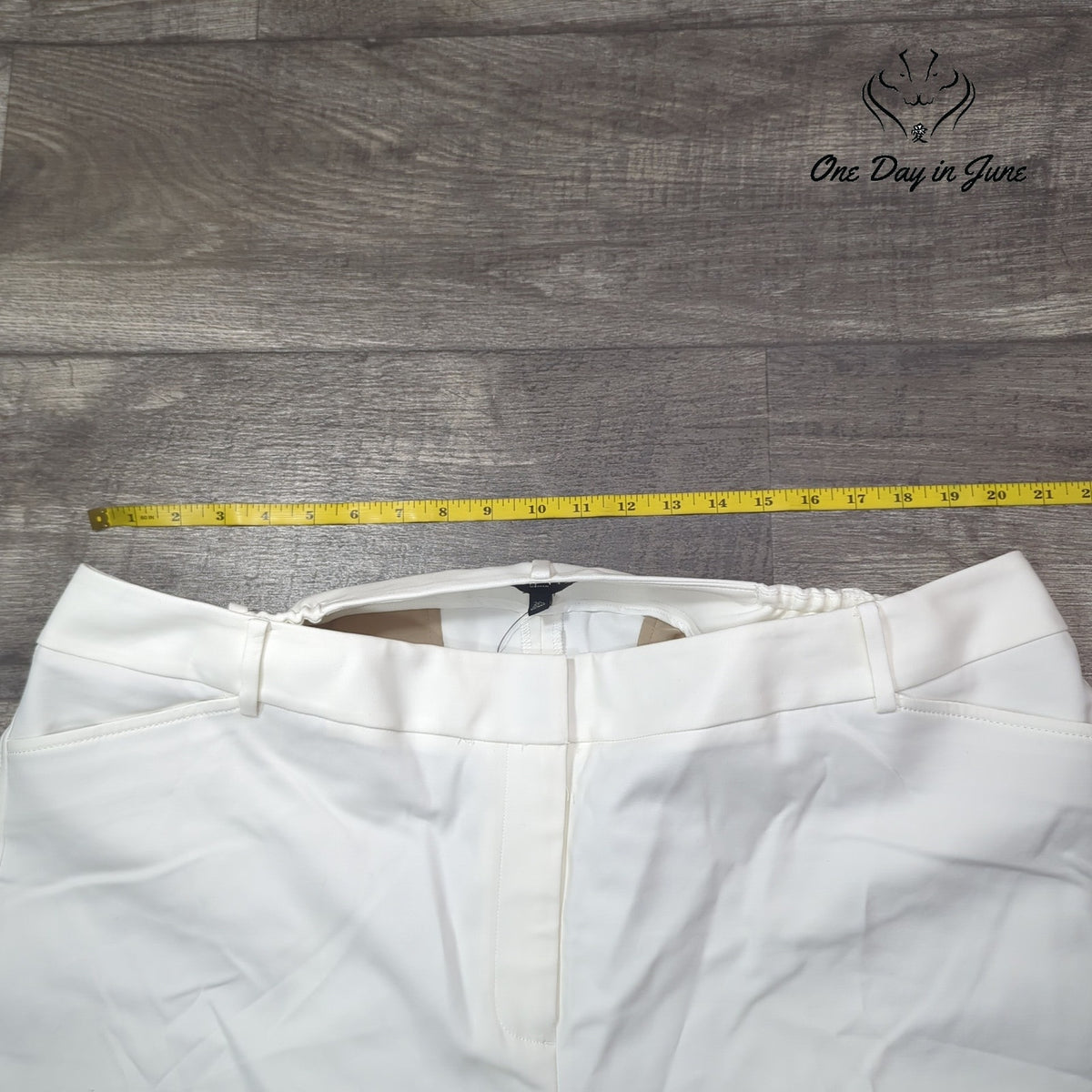 Talbots Plus Size Comfort Waist Straight Leg Pants White NWT Size 20W