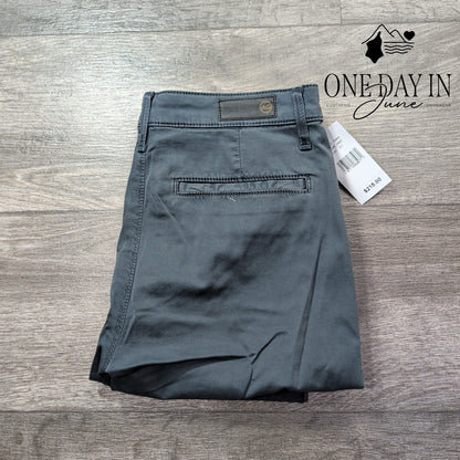 AG Adriano Goldschmied The Caden Tailored Trouser Pants Gray NWT Size 4 (27)