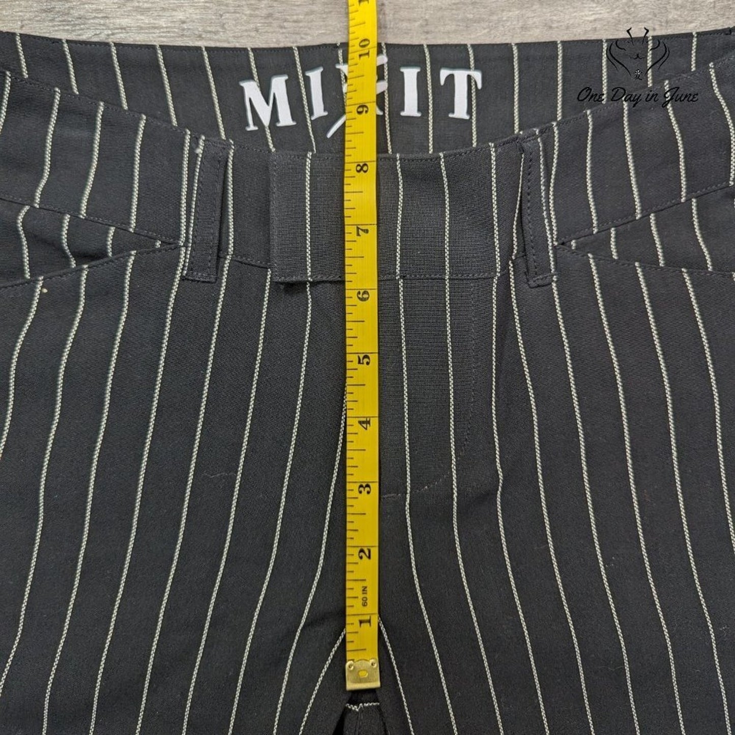 Mixit Striped Cropped Pants Size 4