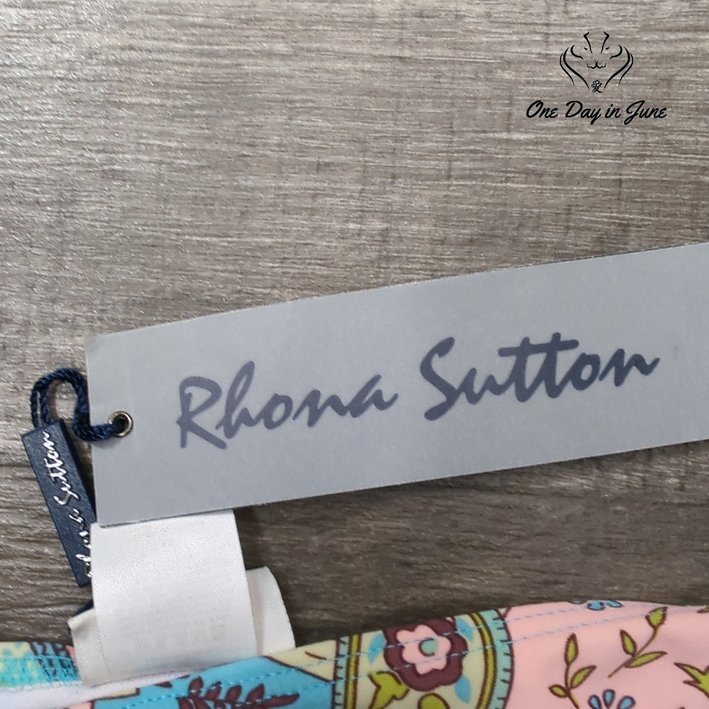Rhona Sutton Tie Side Bikini Bottom Size 16