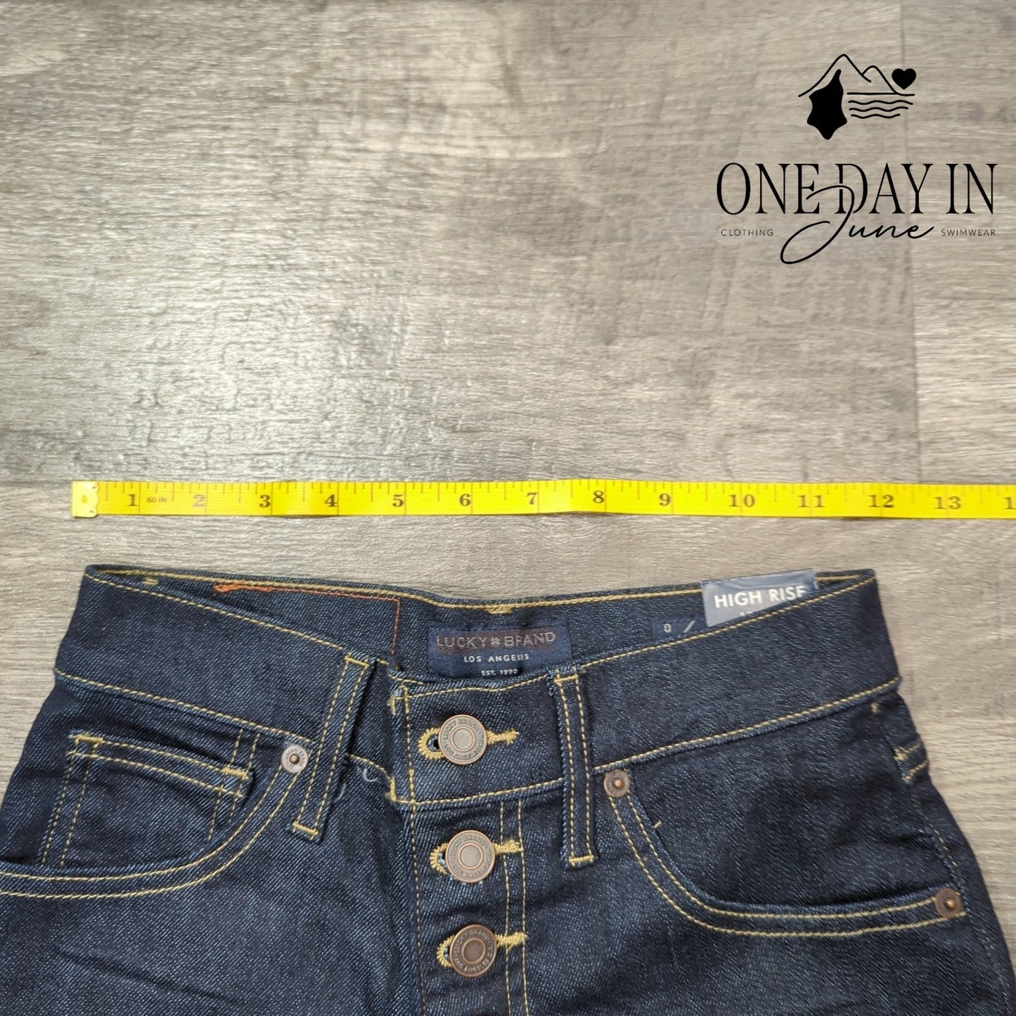 Lucky Brand Bridgette Skinny High Rise Jeans Size 0