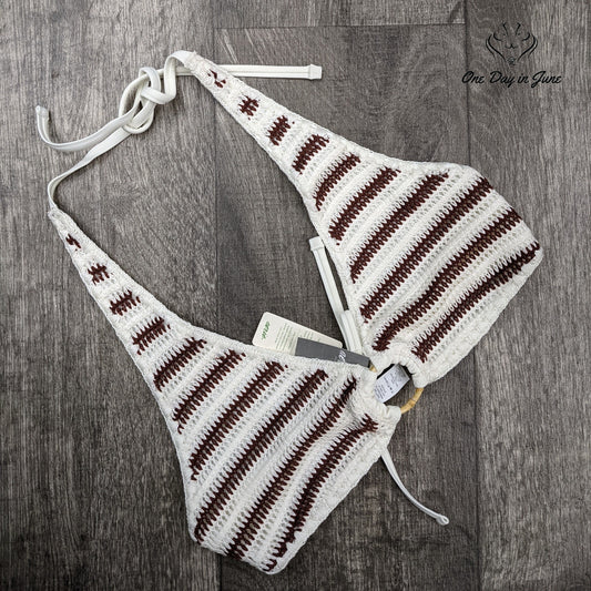 American Eagle Outfitters Aerie Triangle Bikini Top Size XL