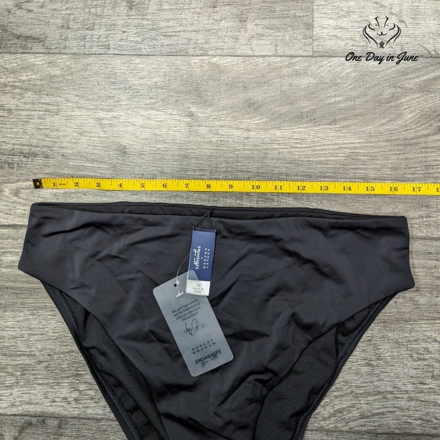 Ashley Graham Basic Bikini Bottom Size 16