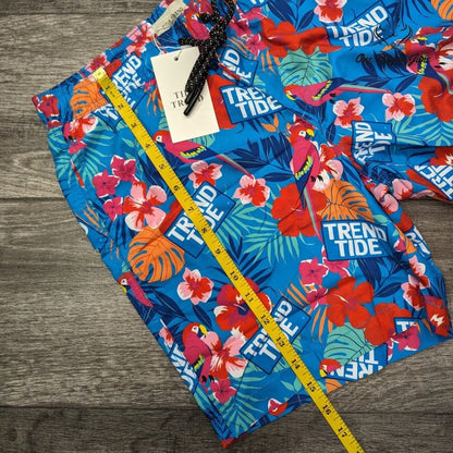 Tide Trend Floral Board Shorts Size S