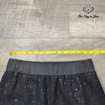 Loft Comfort Waist Sequin Skirt Size XS