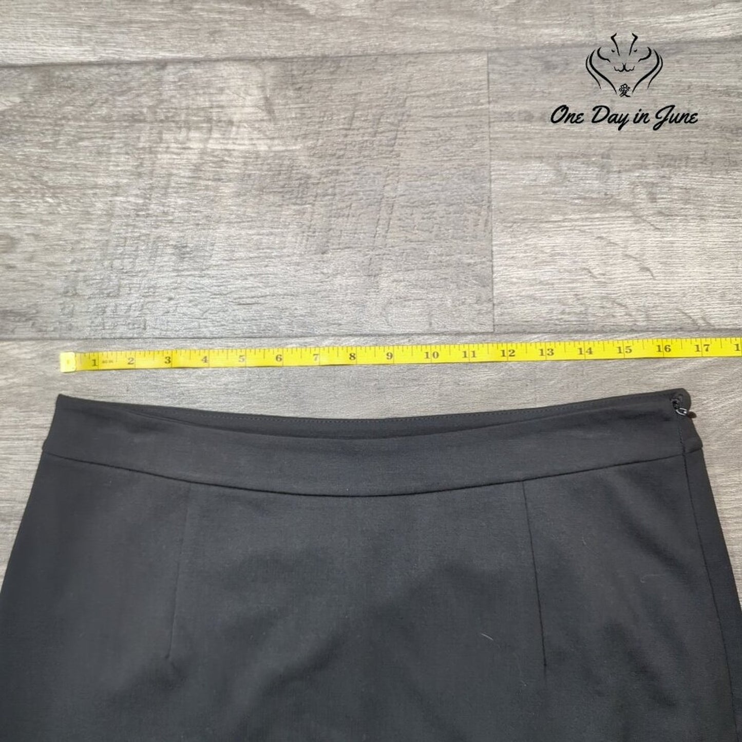 Banana Republic Pencil Skirt Black Career Office Stretch NWT $69.99 Size 12