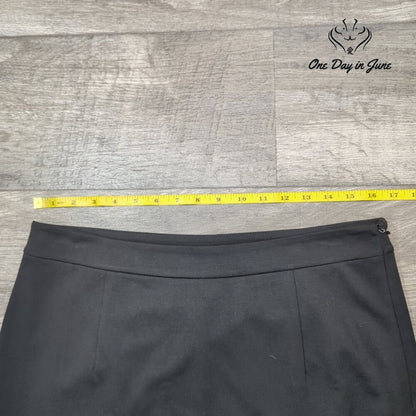 Banana Republic Pencil Skirt Black Career Office Stretch NWT $69.99 Size 12