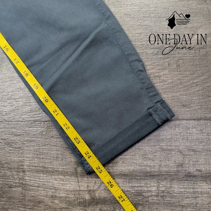AG Adriano Goldschmied The Caden Tailored Trouser Pants Gray NWT Size 4 (27)