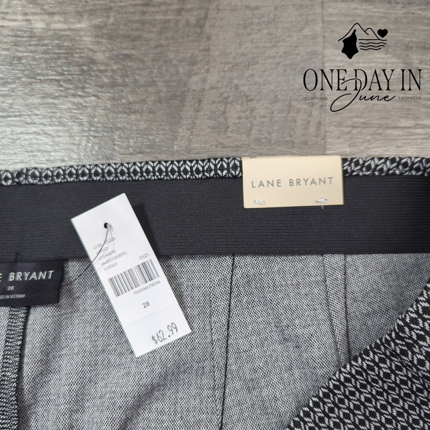 Lane Bryant Plus Size High Rise Wide Leg Pants Size 28