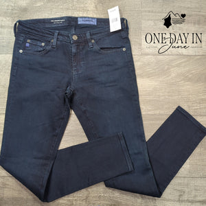 AG Adriano Goldschmied The Legging Ankle Super Skinny Jeans Blue NWT $215 Size 4