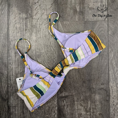 Anne Cole Knotted Triangle Bikini Top Swimwear Size S