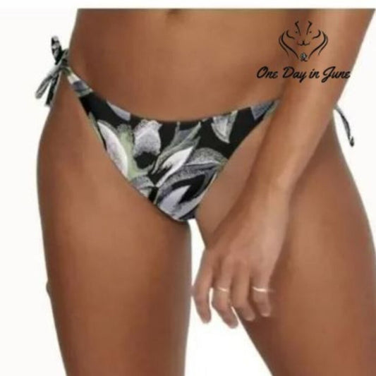 RVCA Pixie Medium Coverage Tie Side Bikini Bottom Size S