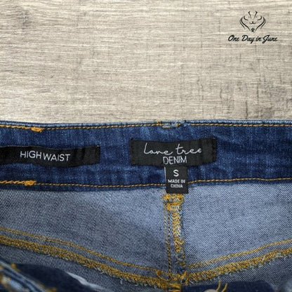 Love Tree Denim High Waist Shorts Size S