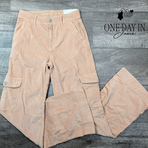 American Eagle Outfitters Super High Rise Baggy Wide Leg Pants Size 00