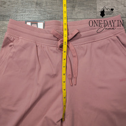 Merrell Active Jogger Pants Pink Drawstring Athletic Lounge NWT Size L