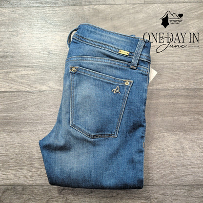 DL1961 Emma Legging Jeans Cascade Distressed Skinny NWT $178 Size 00 (24)