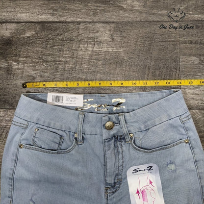 Seven7 Tummy Less High Rise Skinny Jeans Size 4