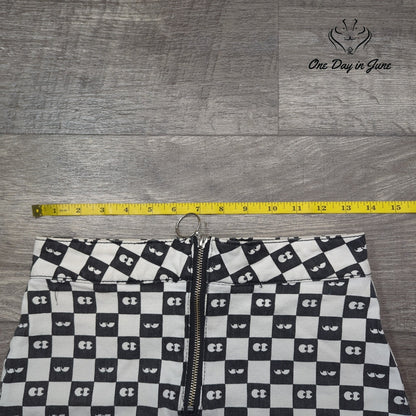 Vans Lazy Oaf Denim Mini Skirt Size XS