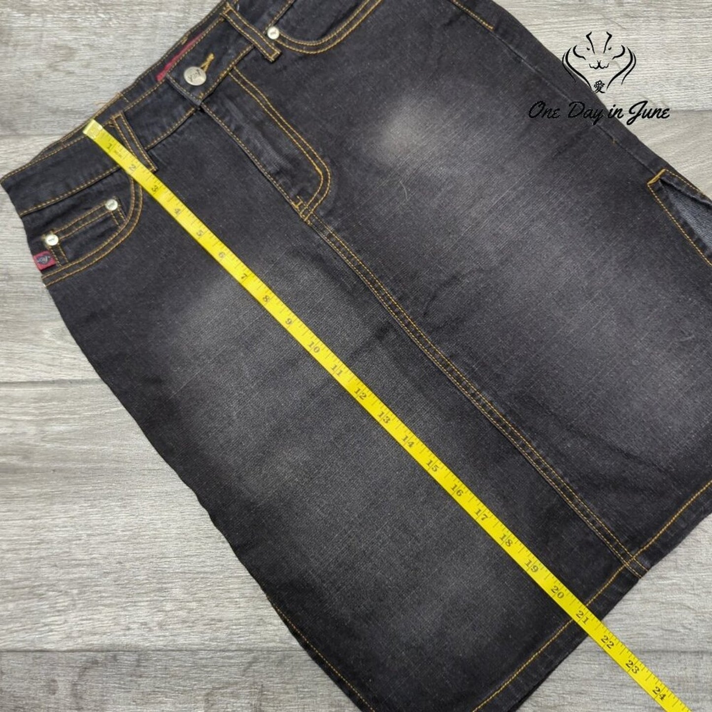 YMI Juniors Denim Mini Skirt Size 5