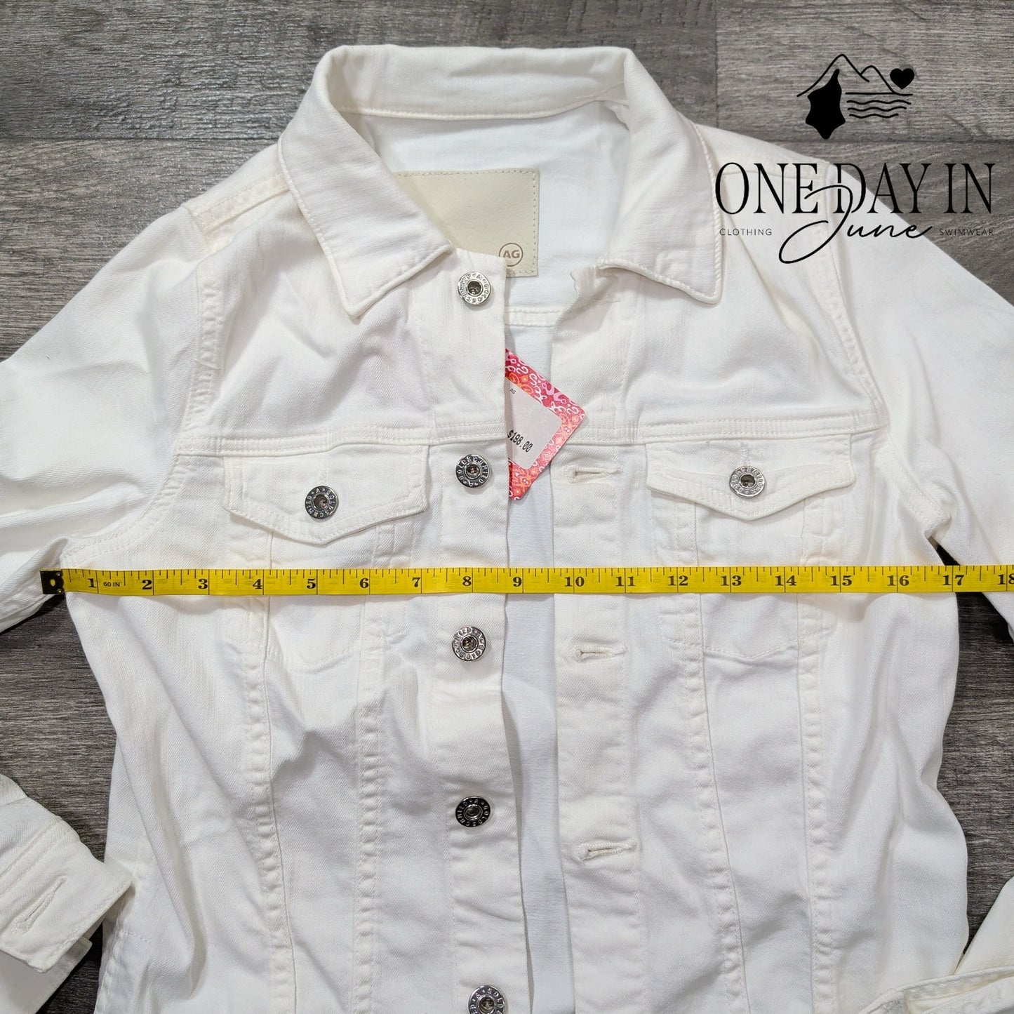 AG Adriano Goldschmied Robyn Denim Jacket Size M