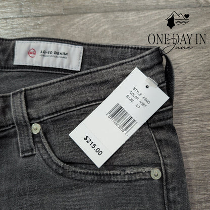 AG Adriano Goldschmied The Legging Ankle Skinny Jeans Gray NWT Size 4 (27)