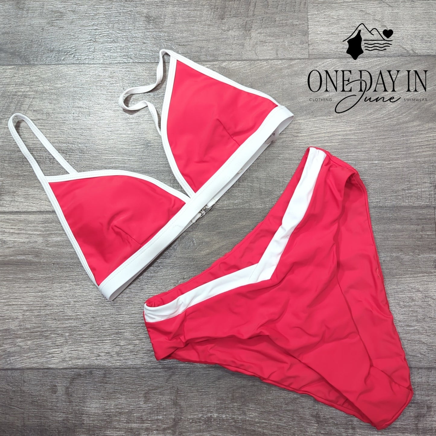 Aleumdr Triangle Bikini Swimsuit Size S