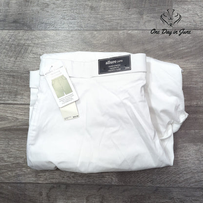 Alfred Dunner Plus Size Slimming Waistband Capri Pants Size 24W