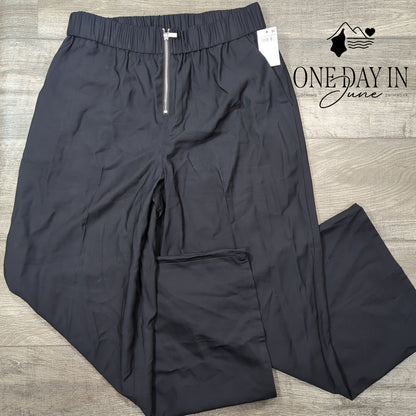 Bar III Elastic Waist Straight Leg Pants Size L