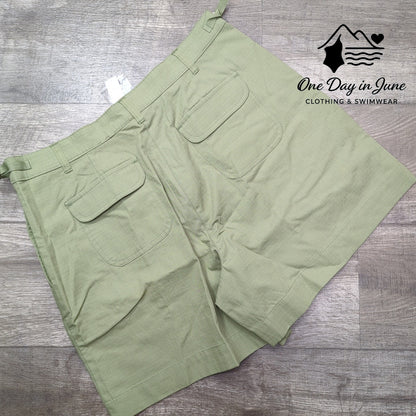 Kim Rogers Flat Front Shorts Size 16