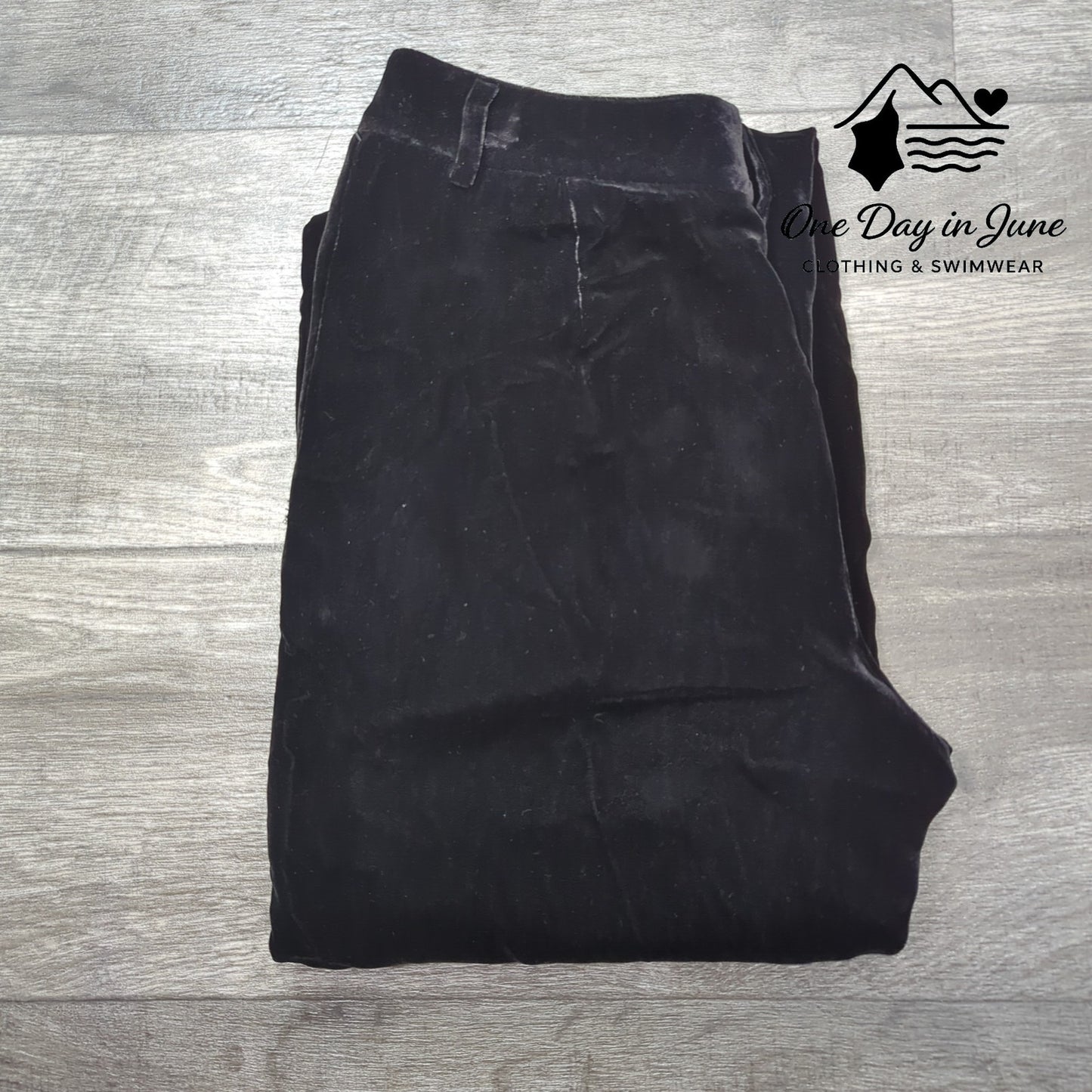Acorn Silk Blend Velour Pants Size 4