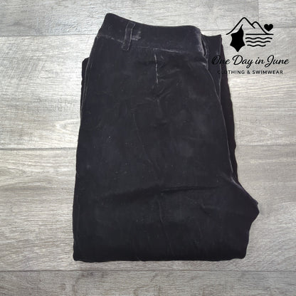 Acorn Silk Blend Velour Pants Size 4