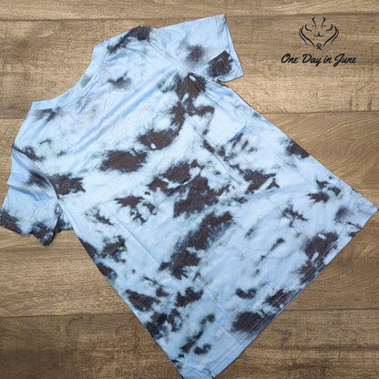 Amzbrly V Neck Tie Dye Tee Size S