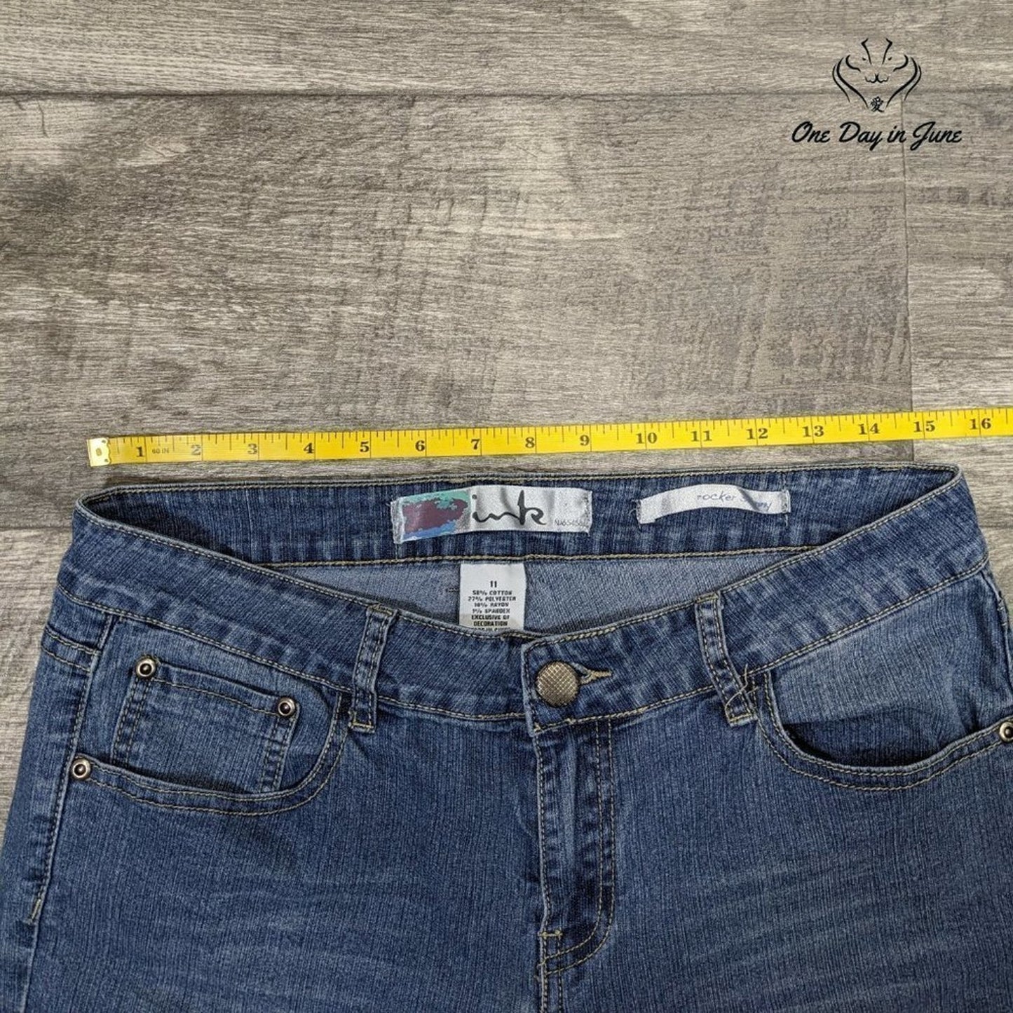 Ink Juniors Rocker Skinny Jeans Size 11